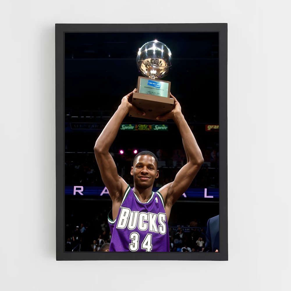 Poster La Gloire de Ray – affiche Basketball (vue 2)